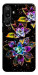 Чохол Flowers on black для Galaxy M16 5G