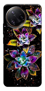 Чохол Flowers on black для Xiaomi Poco F7 Ultra