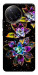 Чехол Flowers on black для Xiaomi Poco F7 Ultra