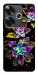 Чехол Flowers on black для Xiaomi Poco F6