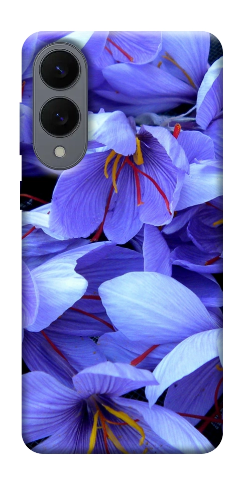 Чохол Фіолетовий сад для Galaxy S25 Edge