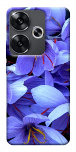 Чехол Фиолетовый сад для Xiaomi Poco F6