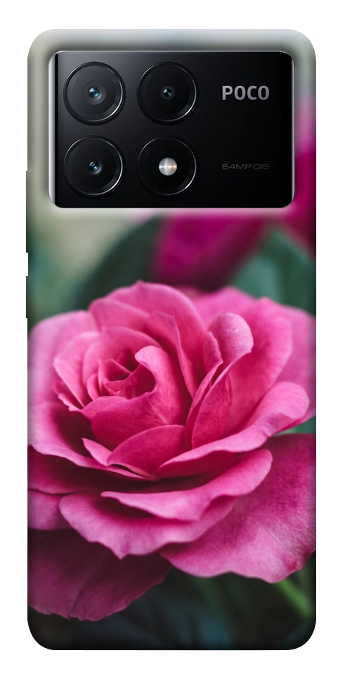 Чехол Роза в саду для Xiaomi Poco X6 Pro