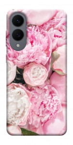 Чохол Pink peonies для Galaxy S25 Edge
