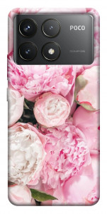 Чехол Pink peonies для Xiaomi Poco F6 Pro