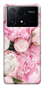Чехол Pink peonies для Xiaomi Poco X6 Pro