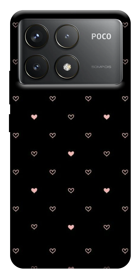 Чохол Серця для Xiaomi Poco F6 Pro