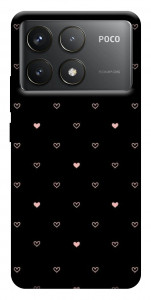 Чехол Сердечки для Xiaomi Poco F6 Pro