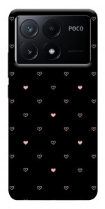 Чехол Сердечки для Xiaomi Poco X6 Pro