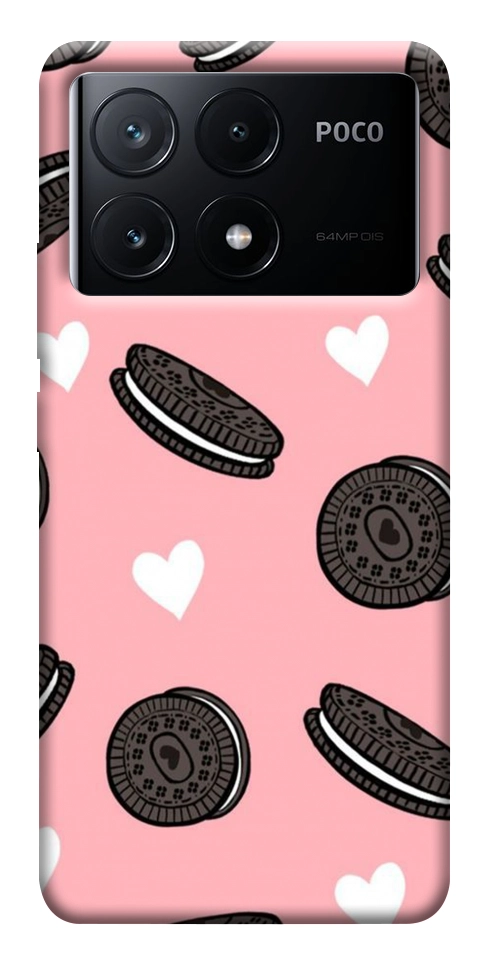 Чехол Печенье Opeo pink для Xiaomi Poco X6 Pro
