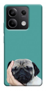 Чехол Спящий мопс для Xiaomi Redmi Note 13 5G