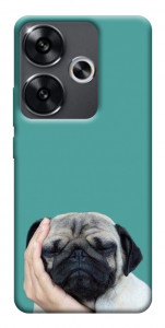 Чехол Спящий мопс для Xiaomi Poco F6