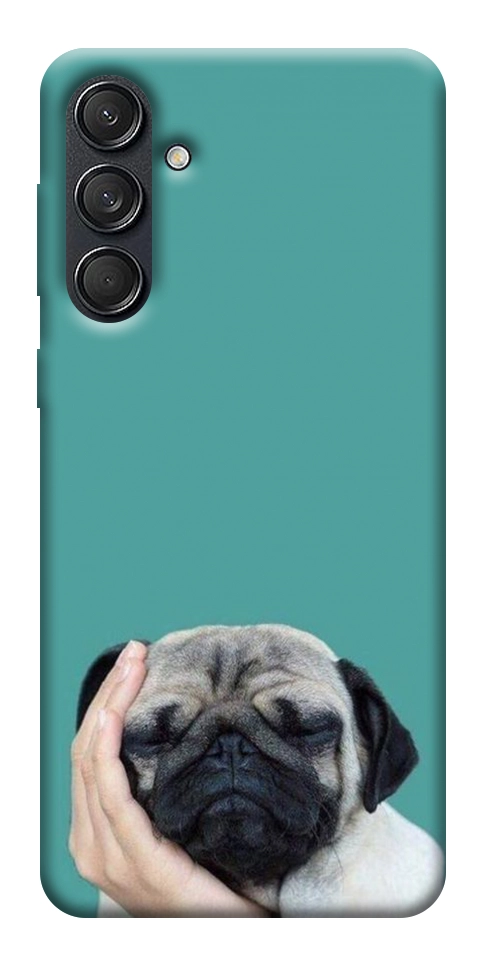 Чохол Сплячий мопс для Galaxy M55