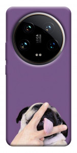 Чехол Мопс для Xiaomi 14 Ultra