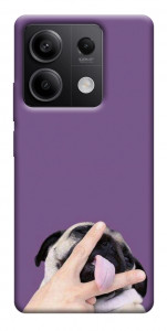 Чехол Мопс для Xiaomi Redmi Note 13 5G