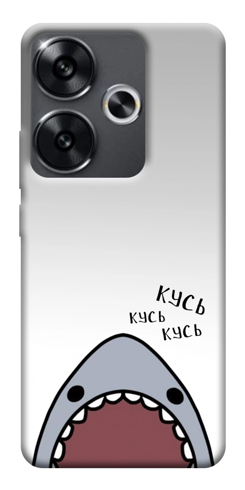 Чехол Акула кусь кусь для Xiaomi Poco F6
