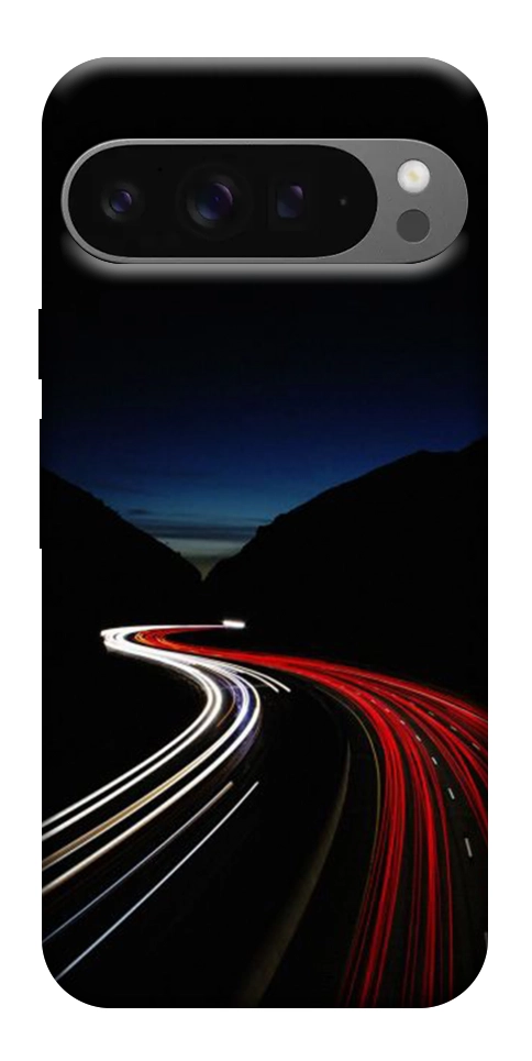 Чохол Червоно-біла дорога для Google Pixel 10 Pro XL