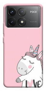 Чохол Unicorn love для Xiaomi Poco F6 Pro