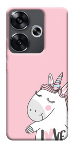 Чехол Unicorn love для Xiaomi Poco F6