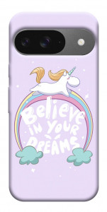 Чохол Believe in your dreams unicorn для Google Pixel 10 Pro