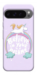 Чохол Believe in your dreams unicorn для Google Pixel 10 Pro XL