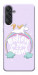 Чехол Believe in your dreams unicorn для Galaxy M55