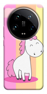 Чехол Танцующий единорог для Xiaomi 14 Ultra