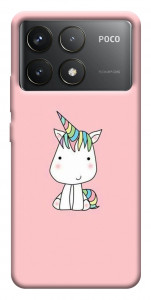 Чохол Маленький єдиноріжок 3 для Xiaomi Poco F6 Pro