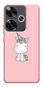 Чехол Маленький единорожек 3 для Xiaomi Poco F6