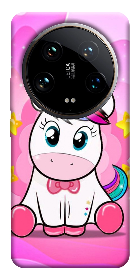Чехол Красочный единорог для Xiaomi 14 Ultra