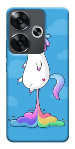 Чехол Единорог с радугой 2 для Xiaomi Poco F6
