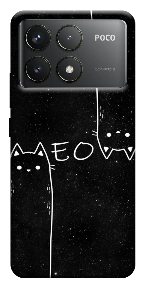 Чохол Meow для Xiaomi Poco F6 Pro