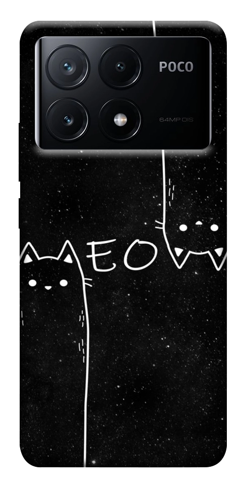 Чехол Meow для Xiaomi Poco X6 Pro