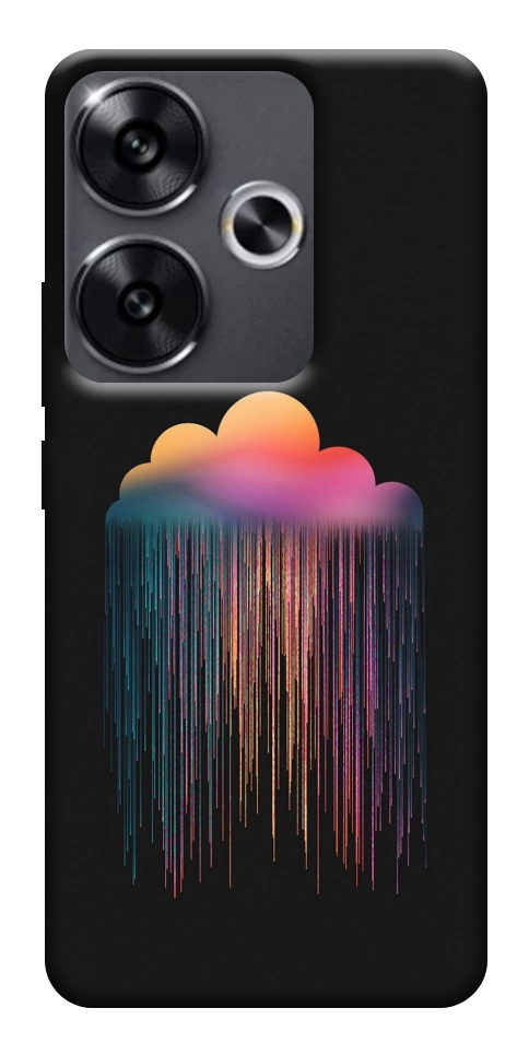 Чехол Color rain для Xiaomi Poco F6