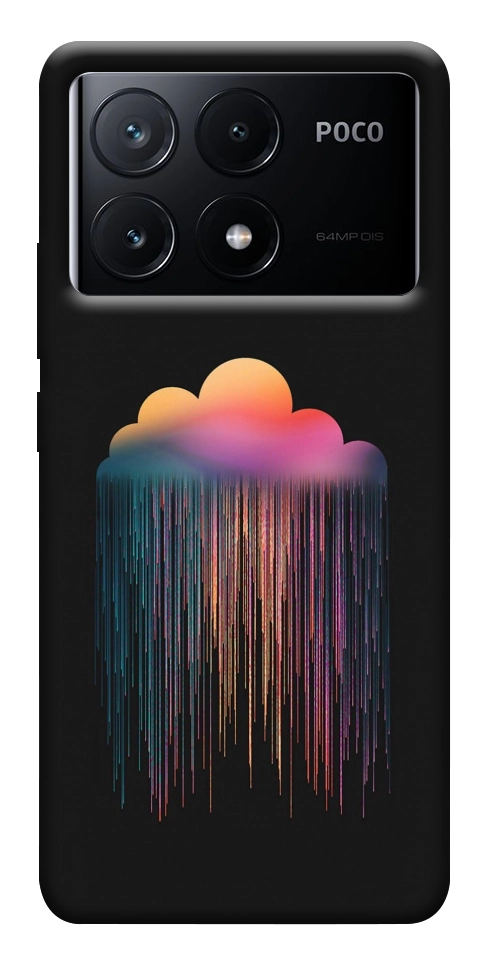 Чехол Color rain для Xiaomi Poco X6 Pro
