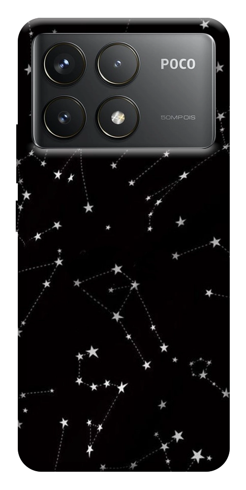 Чехол Созвездия для Xiaomi Poco F6 Pro