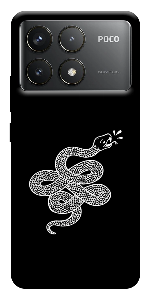Чехол Змея для Xiaomi Poco F6 Pro