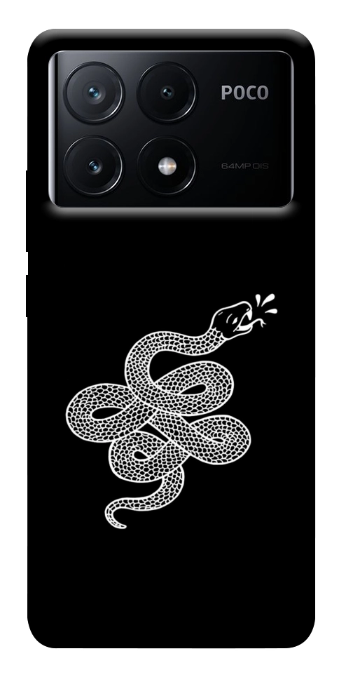 Чехол Змея для Xiaomi Poco X6 Pro