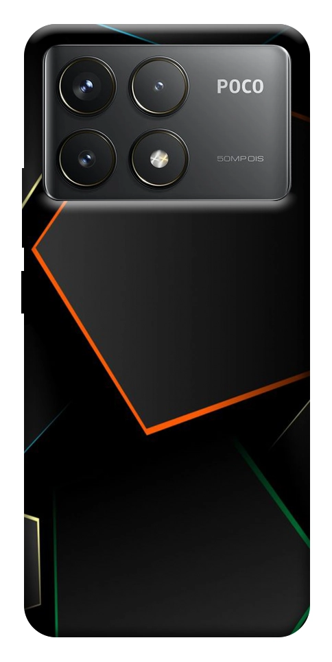 Чехол Абстракция для Xiaomi Poco F6 Pro