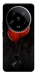 Чехол Красные шары для Xiaomi 14 Ultra