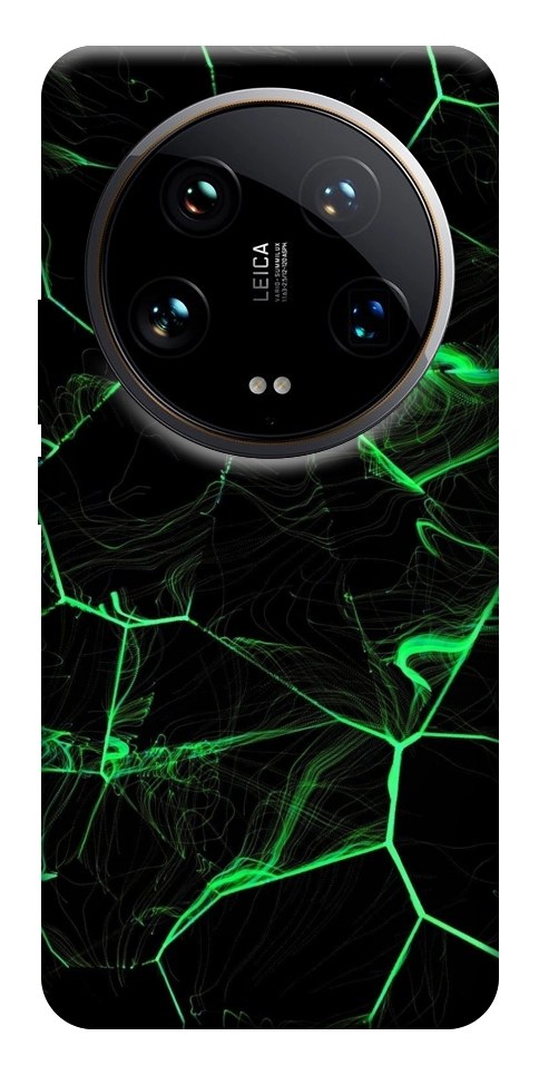 Чехол Зловещая паутина для Xiaomi 14 Ultra
