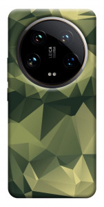 Чехол Треугольный камуфляж 2 для Xiaomi 14 Ultra