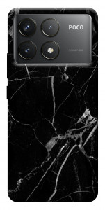 Чохол Чорний мармур для Xiaomi Poco F6 Pro