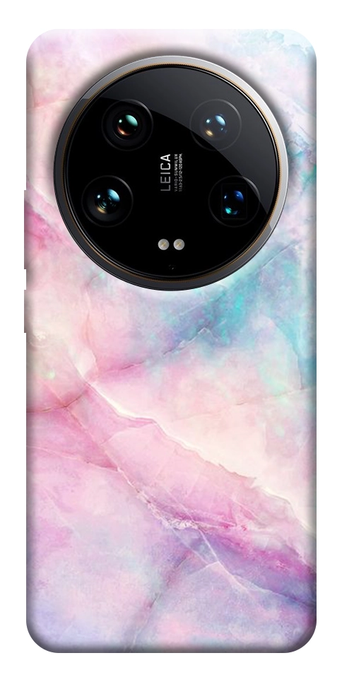 Чохол Рожевий мармур для Xiaomi 14 Ultra
