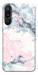 Чехол Розово-голубой мрамор для Galaxy M16 5G