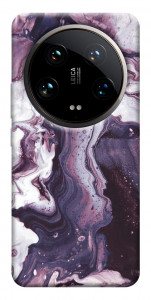 Чехол Красный мрамор для Xiaomi 14 Ultra