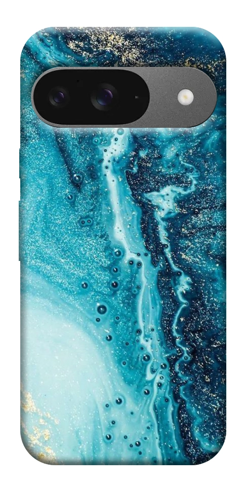 Чехол Голубая краска для Google Pixel 10 Pro