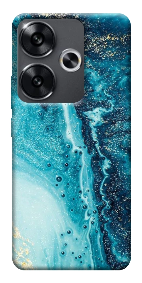 Чохол Блакитна фарба для Xiaomi Poco F6