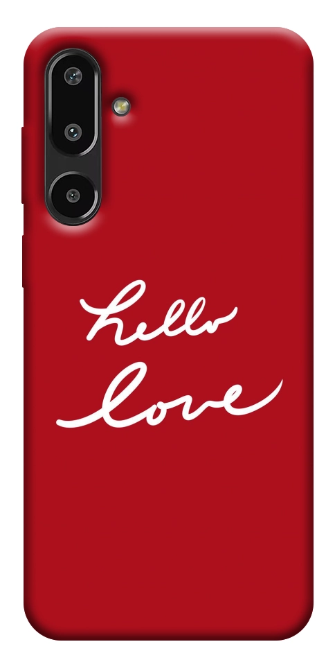 Чохол Hello love для Galaxy F16 5G
