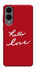 Чохол Hello love для Galaxy S25 Edge